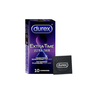 Durex Extra Time Ultra Thin Condom - 10 Pcs Pack